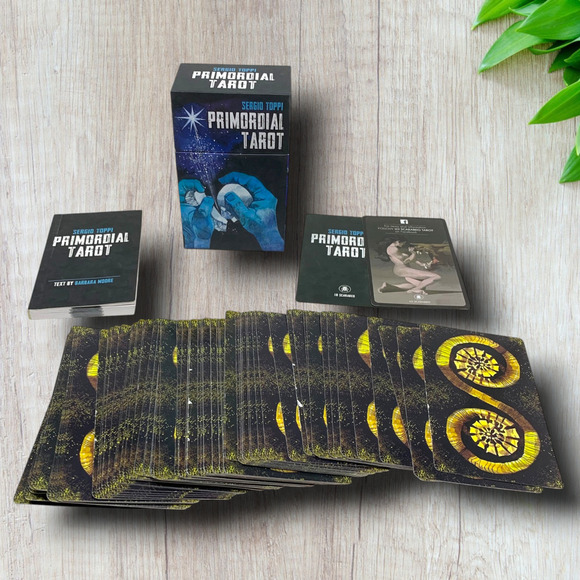 Primordial Tarot Card Deck Sergio Toppi Complete Lo Scarabeo Torino Metaphysical - Picture 2 of 4